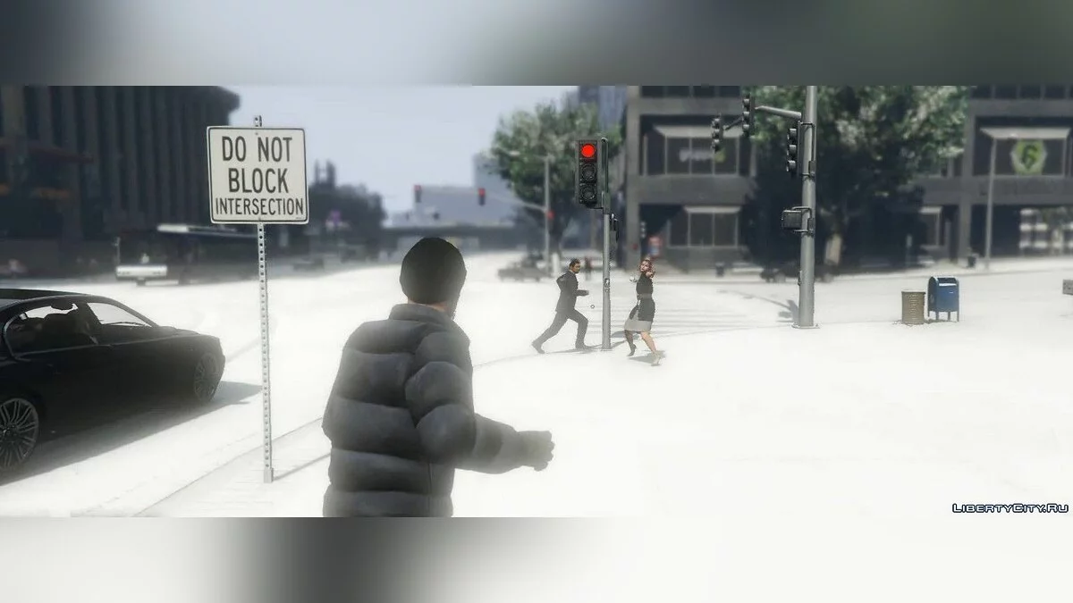 Snowballs in Singleplayer / GTA 5
