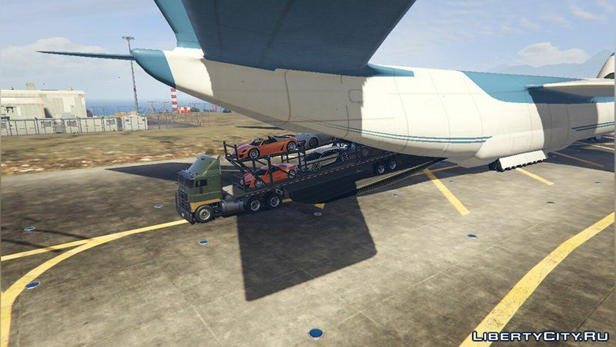 Скачать Cargo Plane Mod v1.3 для GTA 5