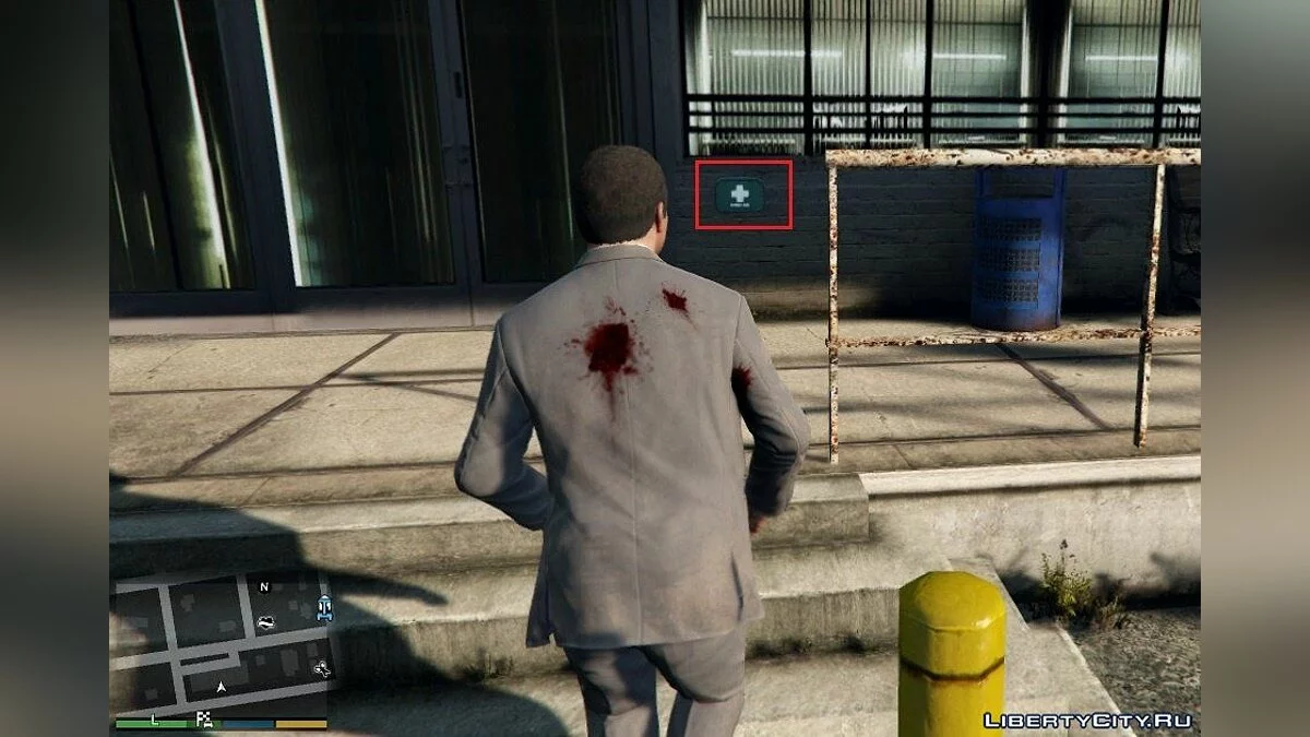 Clean Wound's Blood / GTA 5