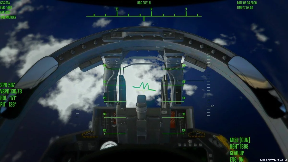 Jet HUD 1.0 [BETA] / GTA 5