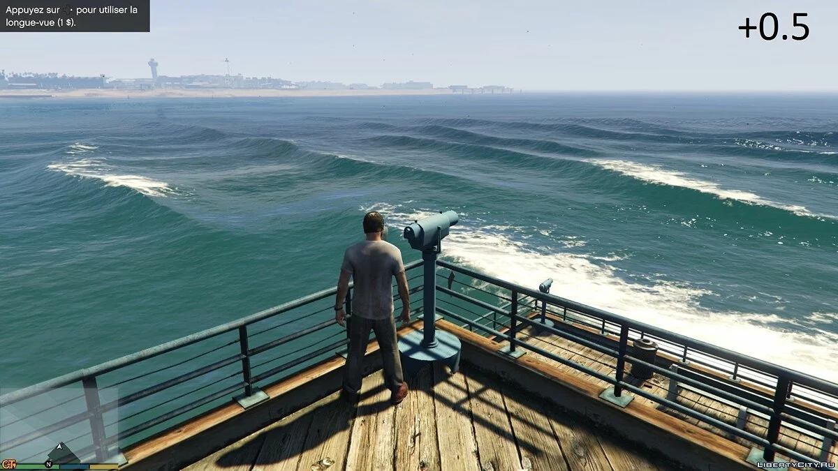 Natural bigger waves v1.1 / GTA 5