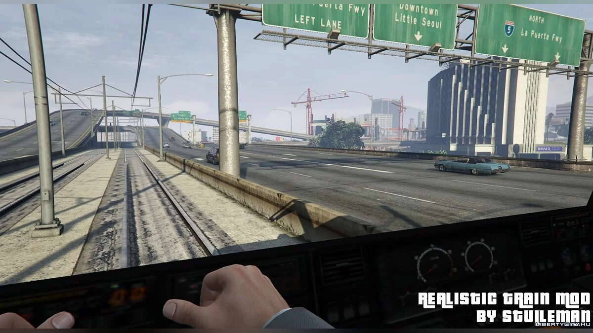 Realistic Train Mod 1.1.1 / GTA 5