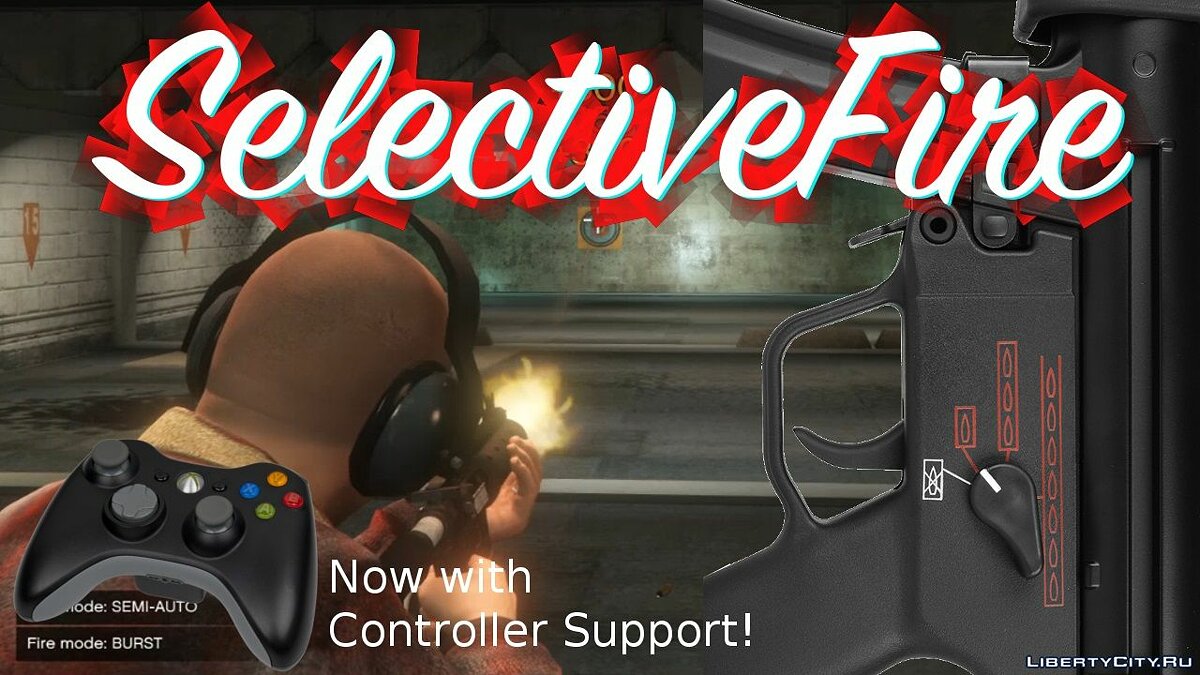 Скачать SelectiveFire 2.0 для GTA 5