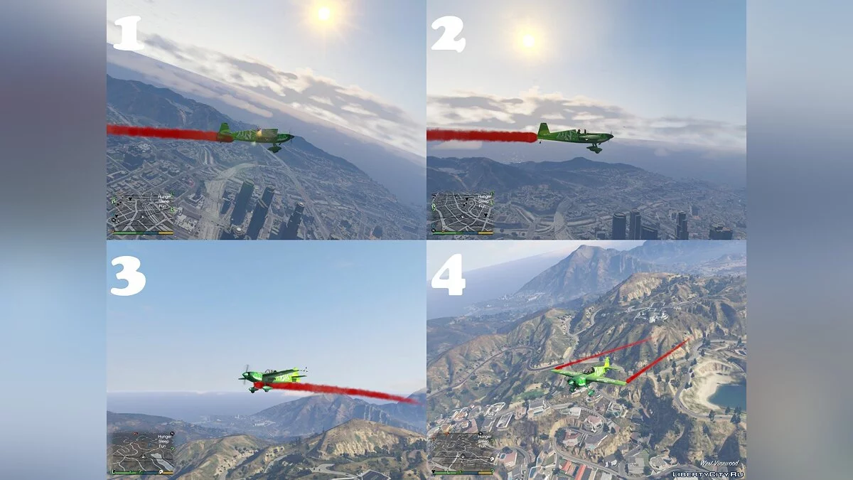 Stunt Plane Smoke v1.2 / GTA 5