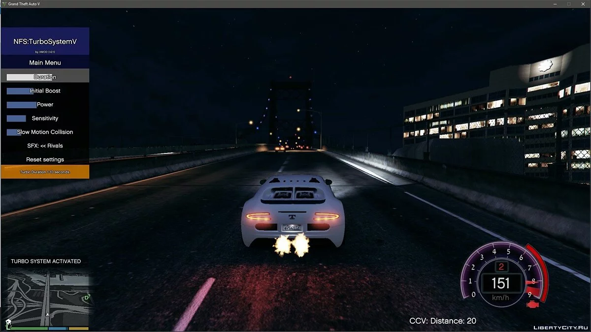 TurboSystemV (Ultra Nitro) 2.1.5 / GTA 5