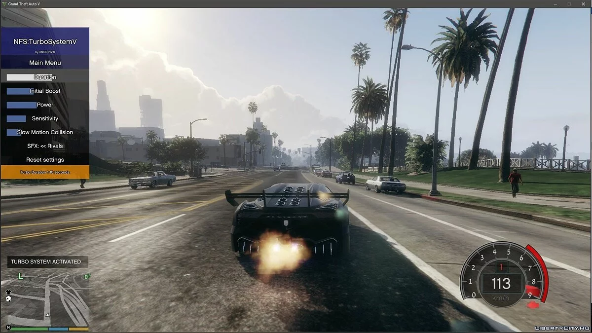 TurboSystemV (Ultra Nitro) 2.1.5 / GTA 5