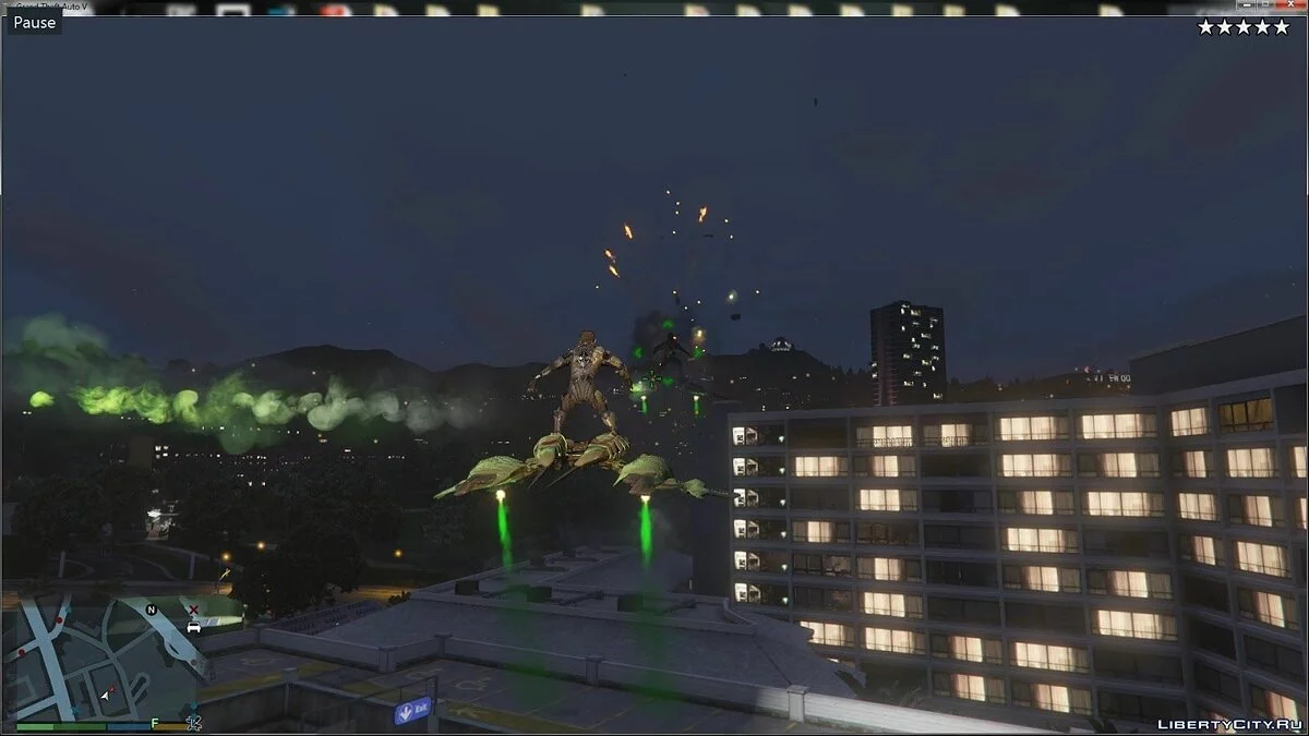 Green Goblin Glider and Powers Script 1.0 / GTA 5