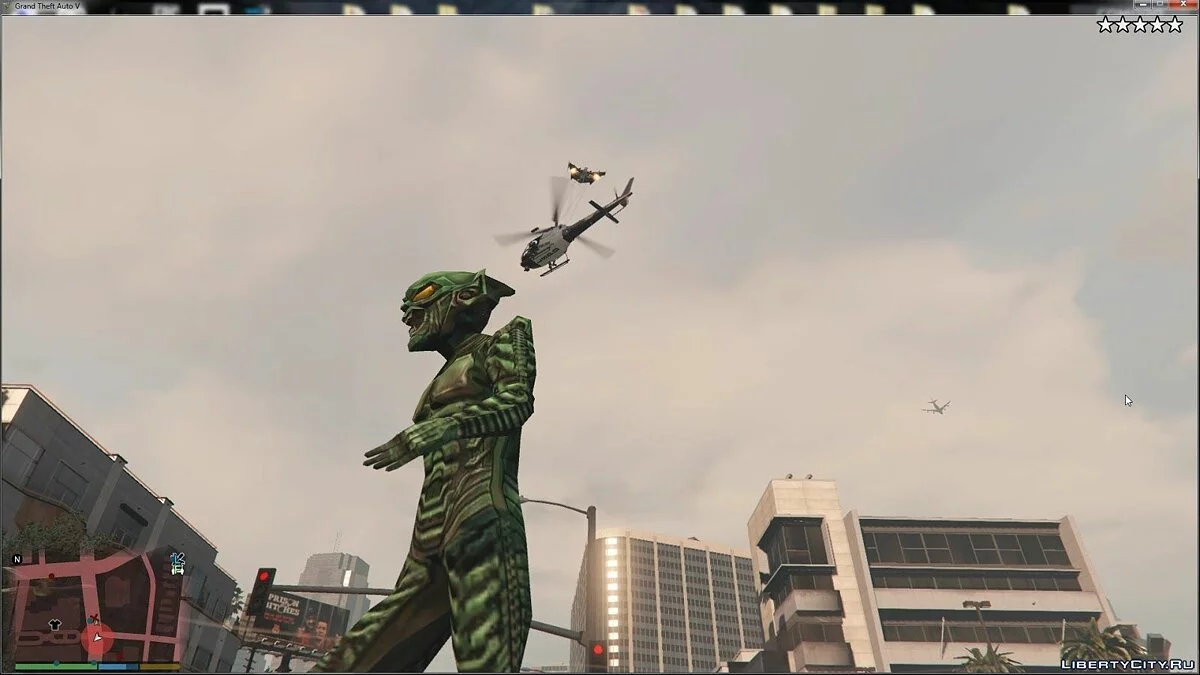 Green Goblin Glider and Powers Script 1.0 / GTA 5