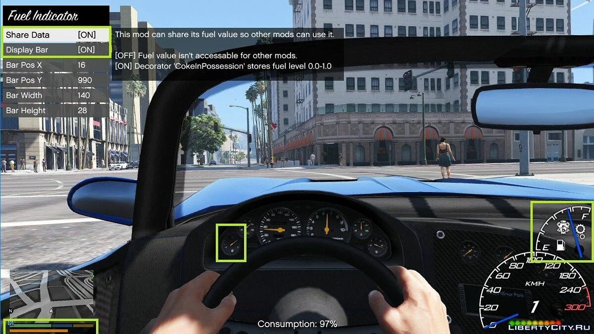 Simple Fuel 1.0.2 / GTA 5