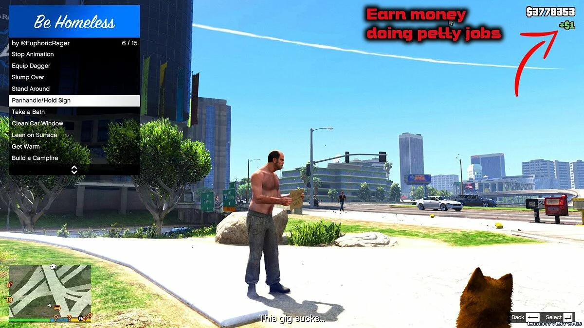 Be Homeless [.NET] 2.1b / GTA 5