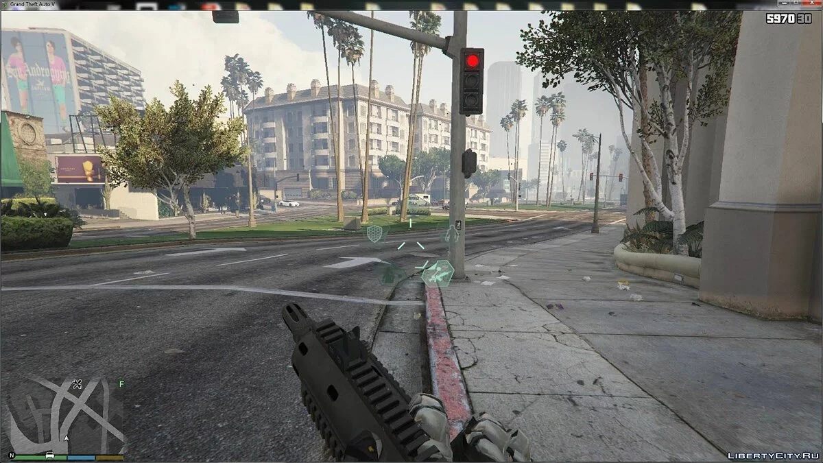 GTA V - Crysis script mod / GTA 5