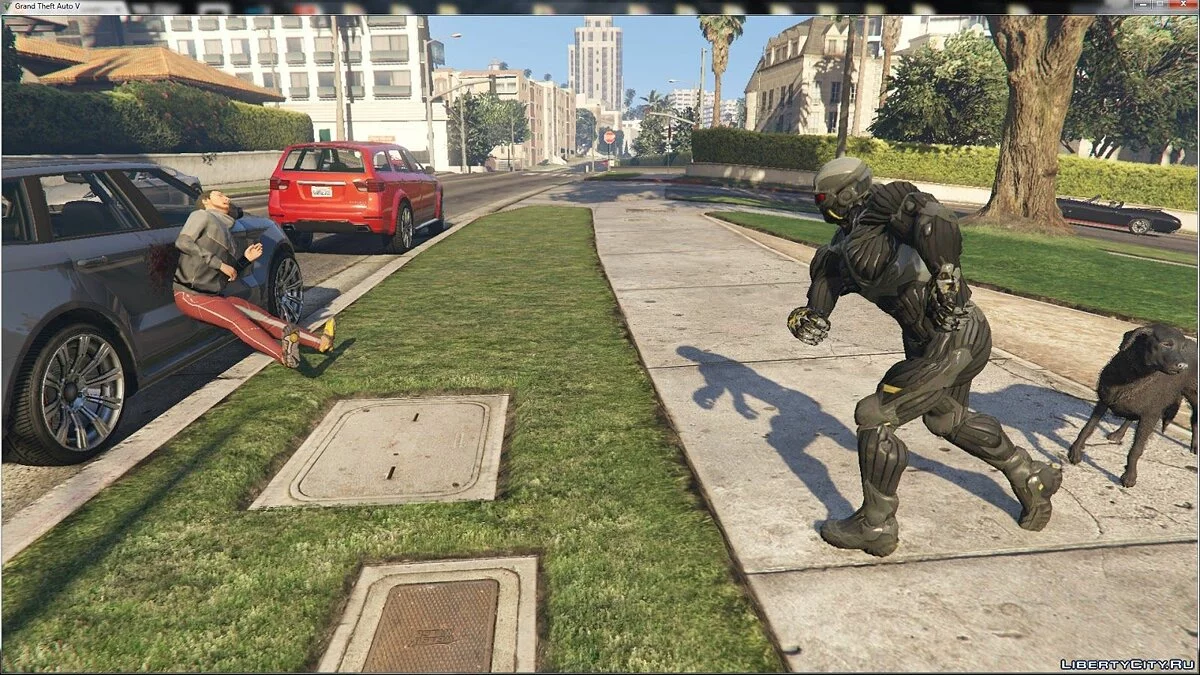 GTA V - Crysis script mod / GTA 5