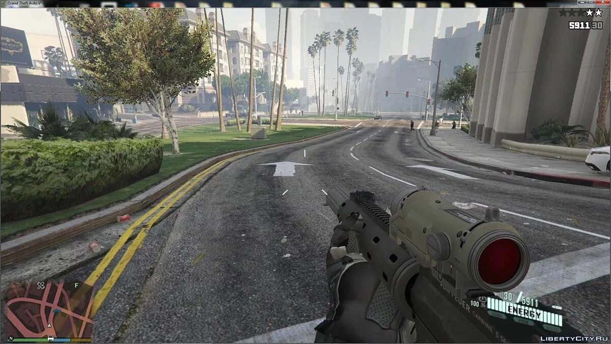 GTA V - Crysis script mod / GTA 5