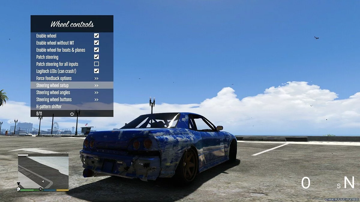 Manual Transmission & Steering Wheel Support v4.3.0 / GTA 5
