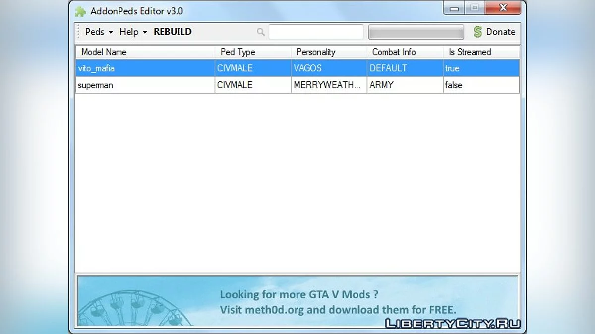 AddonPeds 3.0.1 / GTA 5