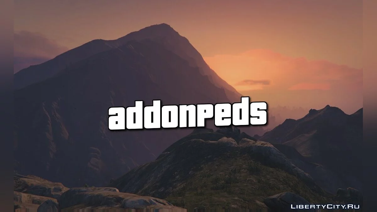 AddonPeds 3.0.1 / GTA 5