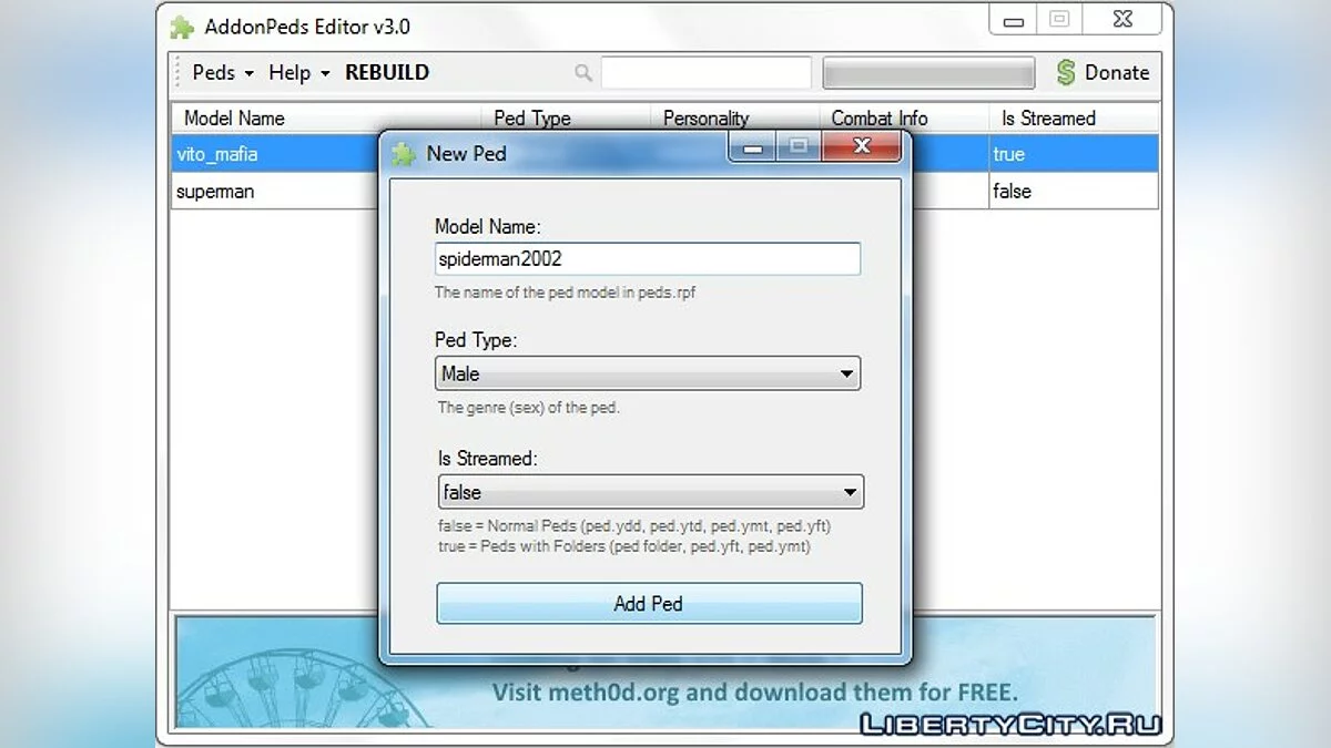 AddonPeds 3.0.1 / GTA 5