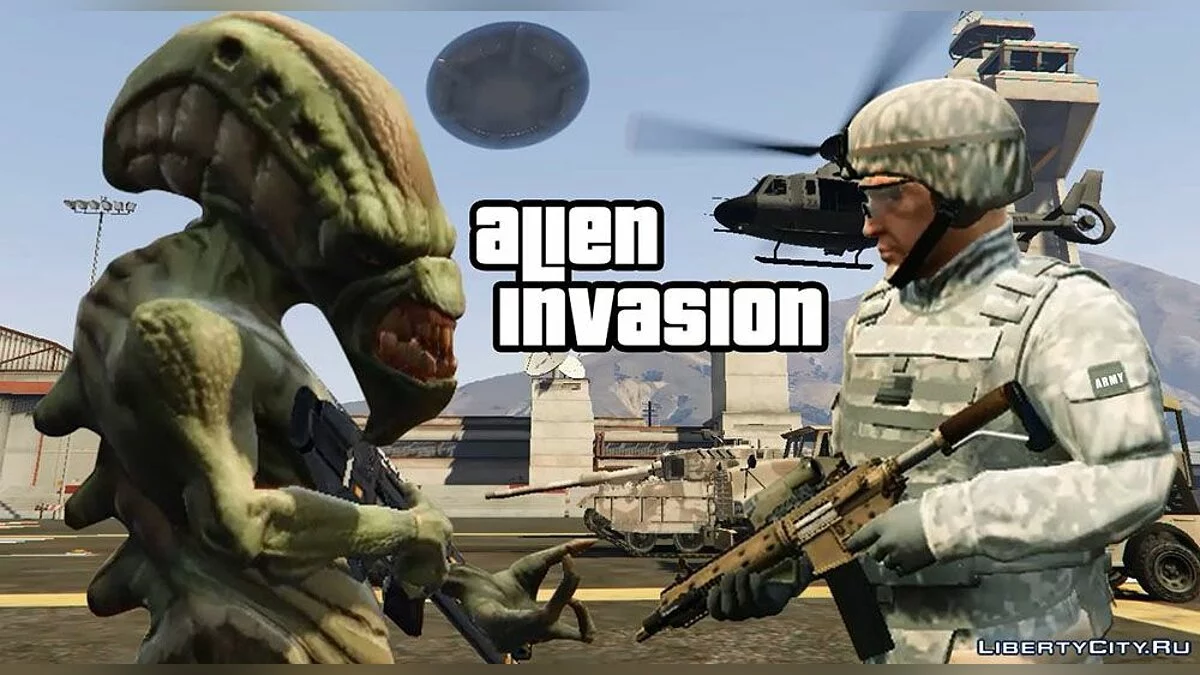 Alien Invasion v2.2.1 / GTA 5