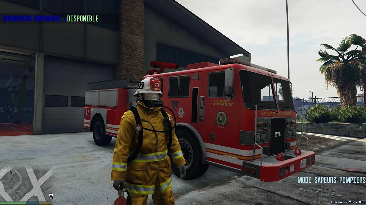 Firefighter Mod (Mode Sapeurs-Pompiers) 2.5B / GTA 5