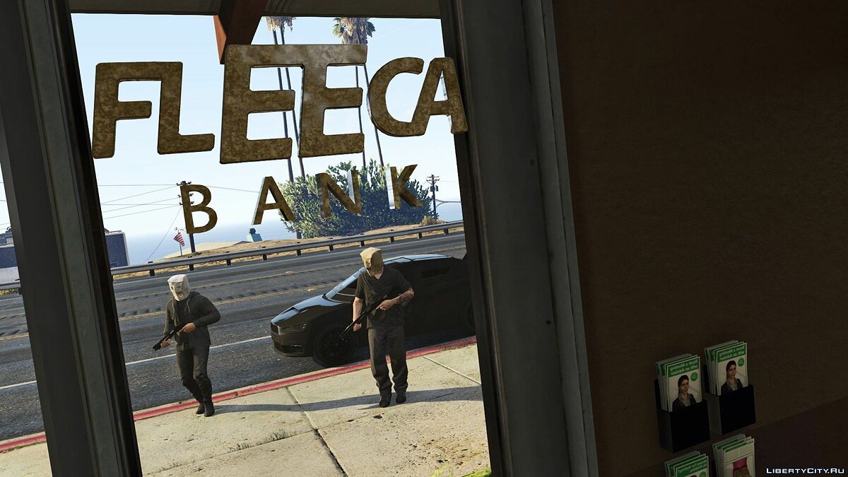 Скачать Fleeca Bank Robbery 1.7 для GTA 5