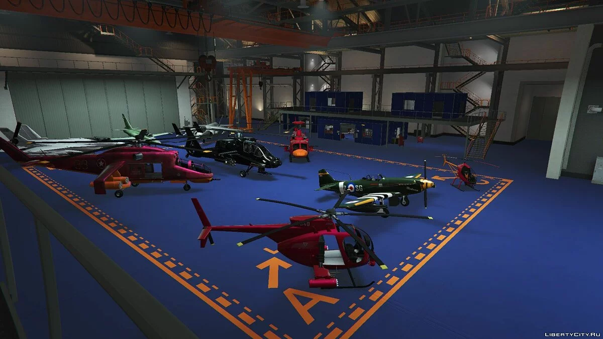 Hangars in SP 1.4.1.0 / GTA 5