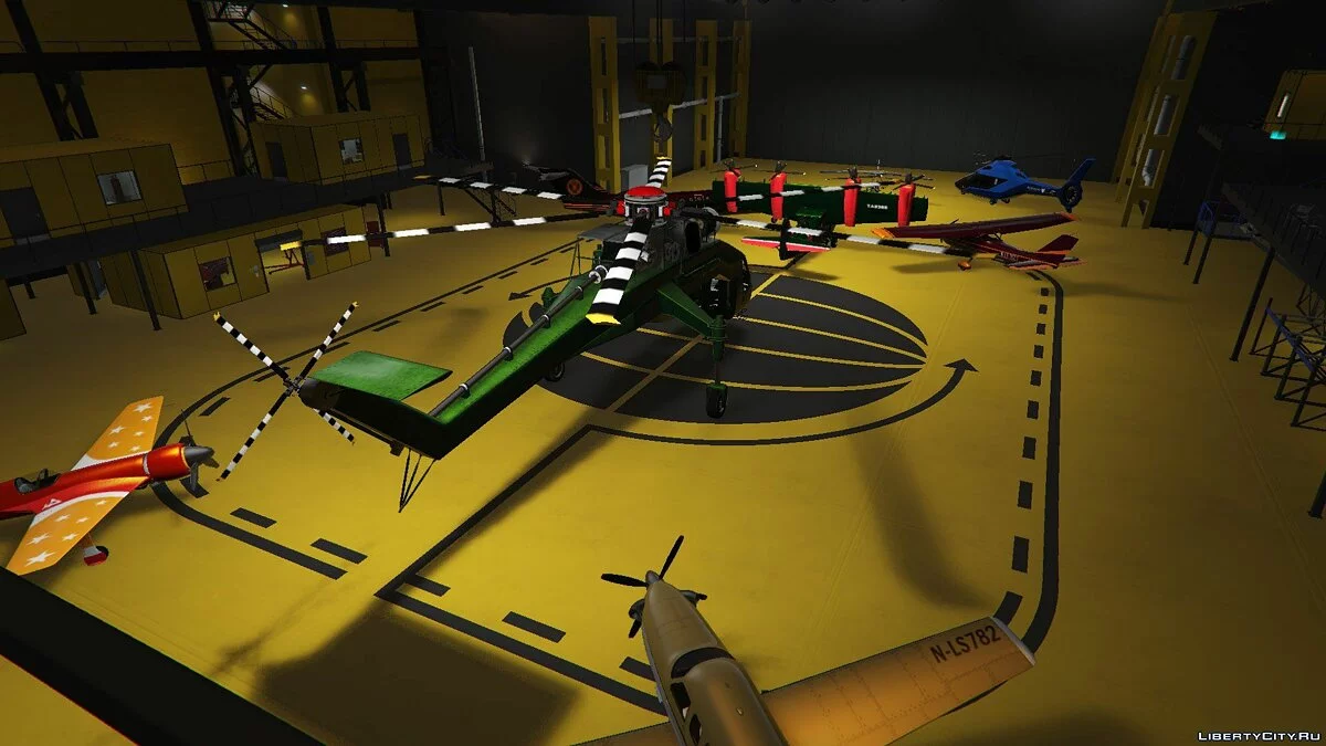 Hangars in SP 1.4 / GTA 5