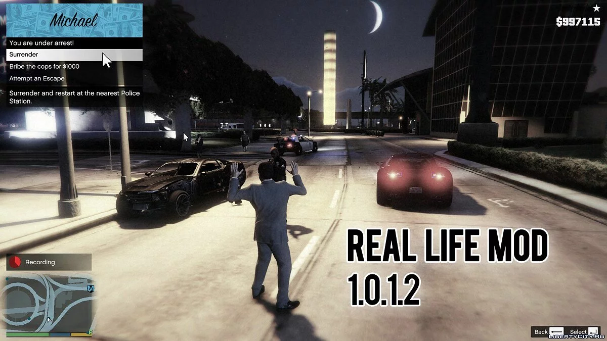 Real Life Mod 1.0.2.0 / GTA 5