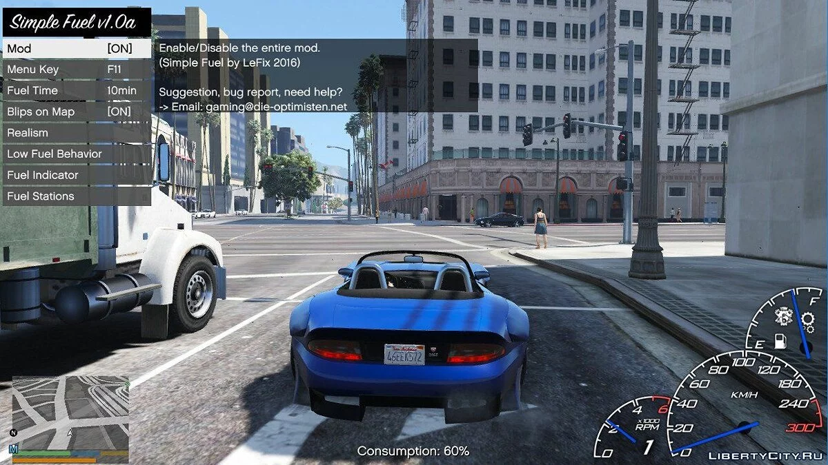 Simple Fuel 1.1.2 / GTA 5