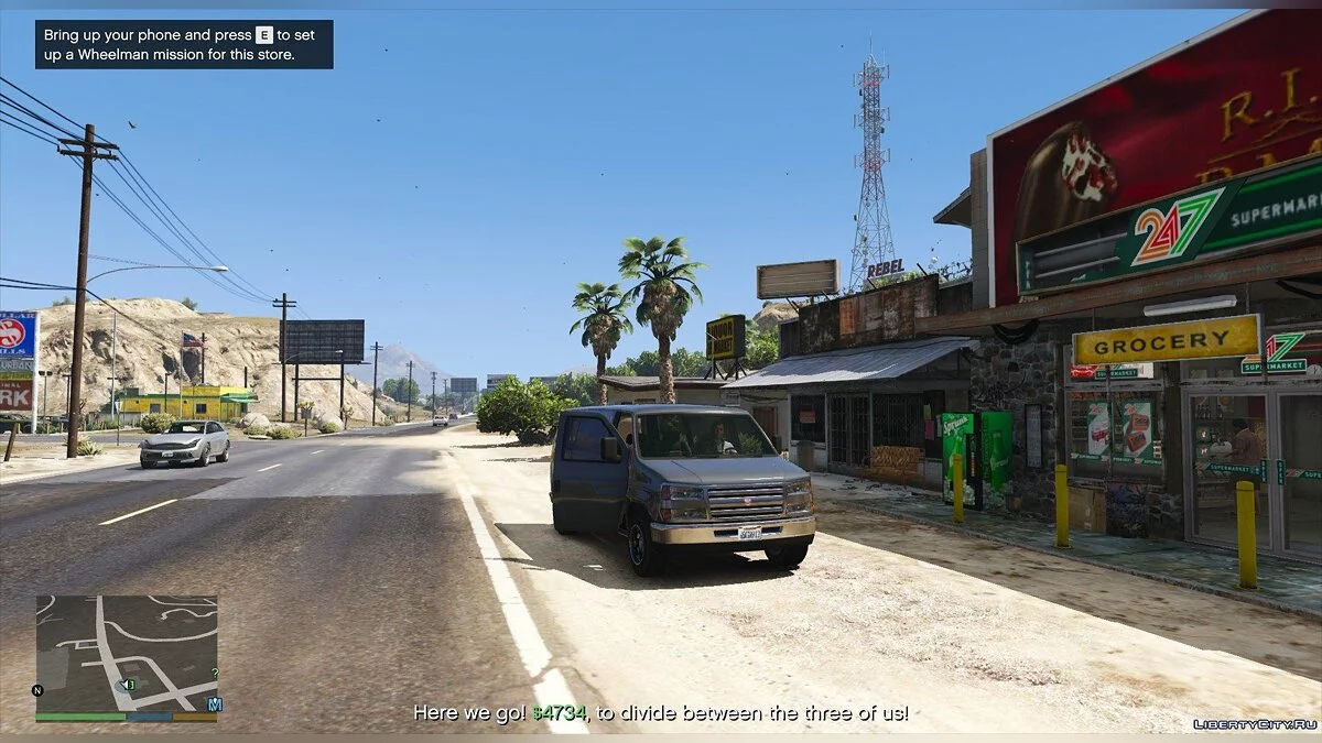 Wheelman Missions 1.0 / GTA 5