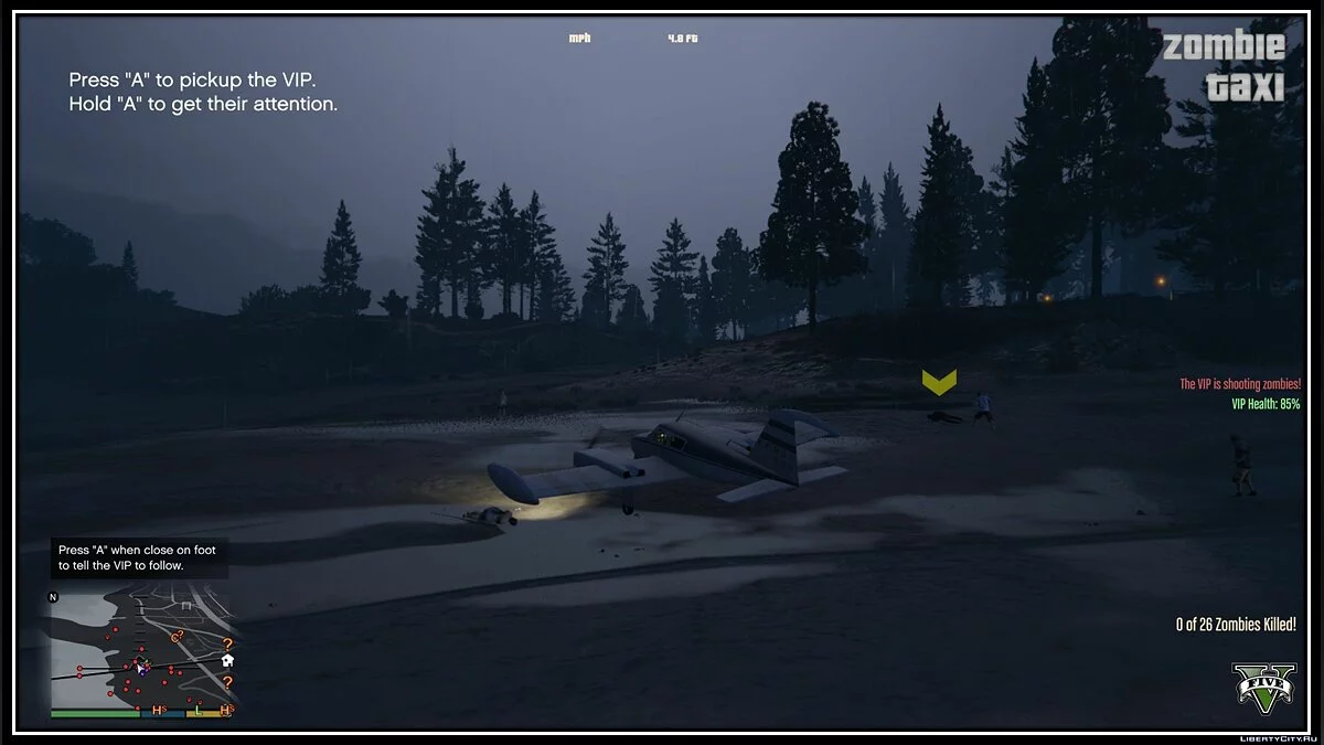 Zombie Taxi 0.3 / GTA 5