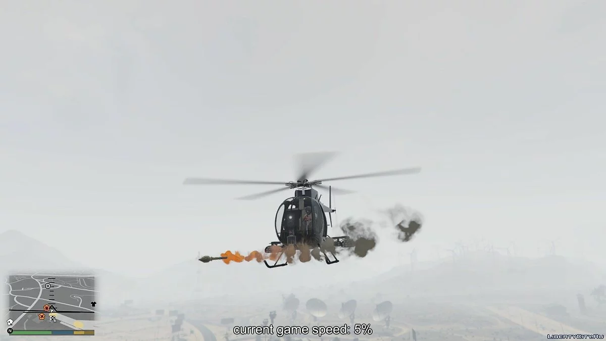 Stepless Game Speed Hack 1.00 / GTA 5