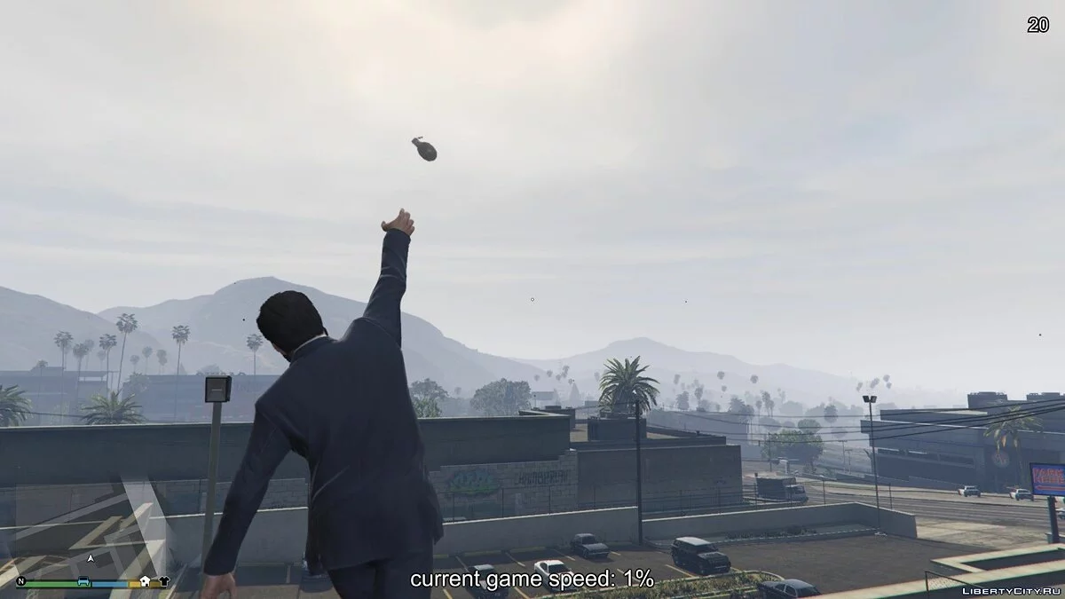 Stepless Game Speed Hack 1.00 / GTA 5