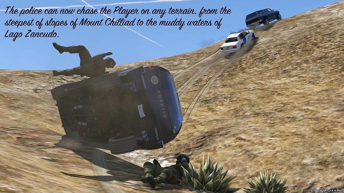 Better Chases + Arrest Warrant 1.2b / GTA 5