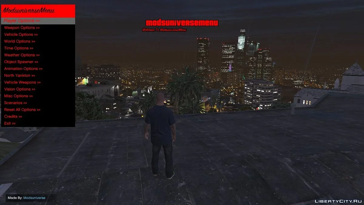 ModsuniverseMenu Final 1.0 / GTA 5