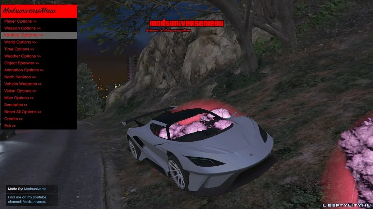 ModsuniverseMenu Final 1.0 / GTA 5