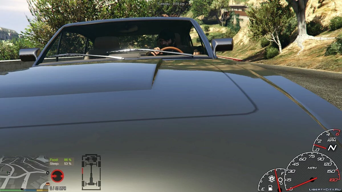 Relaxed Drive Style 2.8 - Расслабленное вождение авто / GTA 5