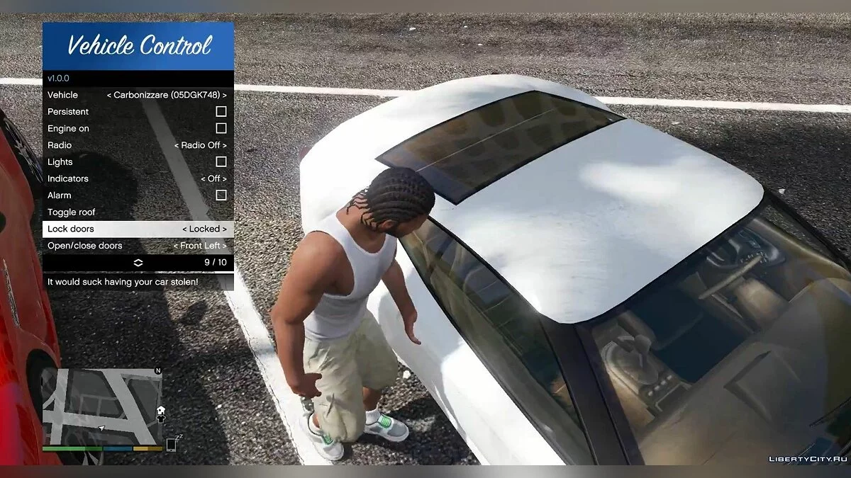 Remote Vehicle Control v1.1.0 / GTA 5