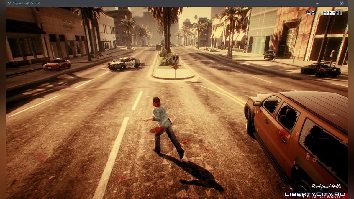 Player Bullet Ragdoll Reactions 1.0.0 / GTA 5