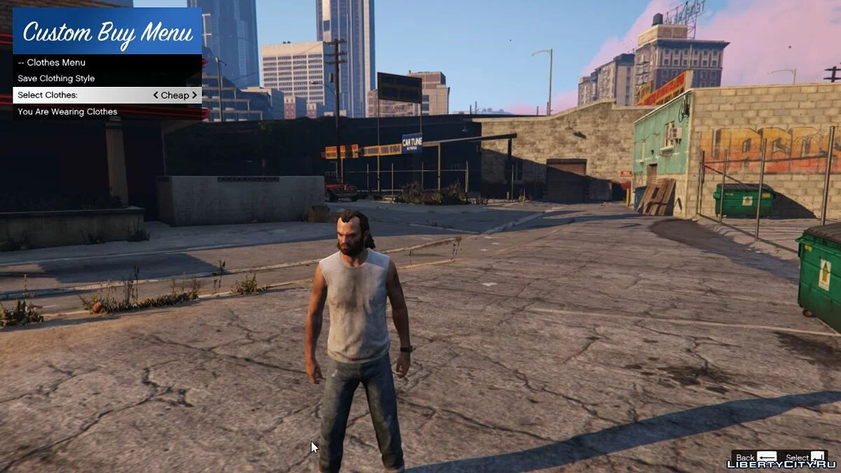 Custom Buy Menu / GTA 5