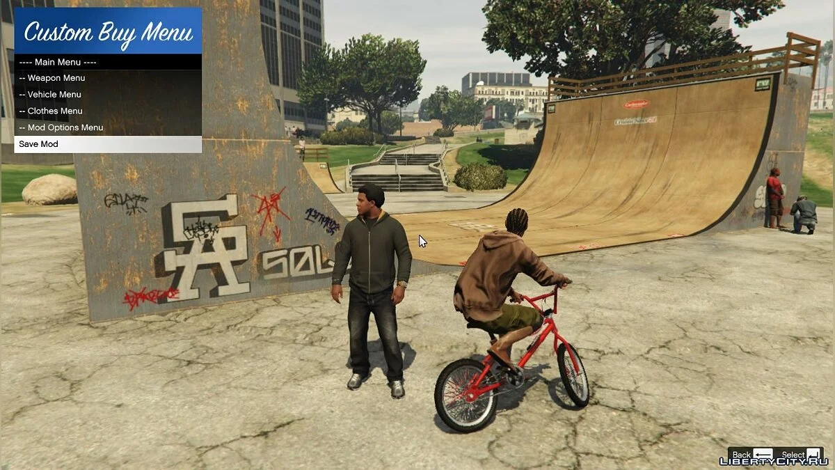 Custom Buy Menu / GTA 5