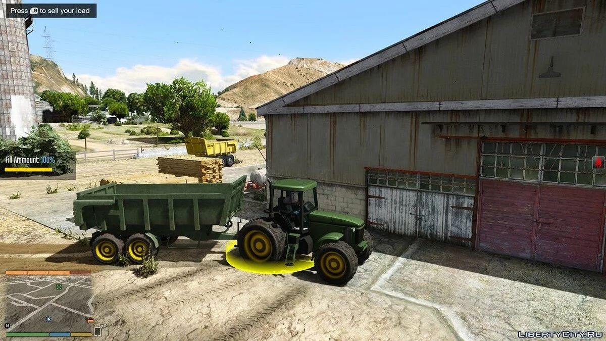 Farming Life Project - Mod 1.1 - симулятор фермера / GTA 5