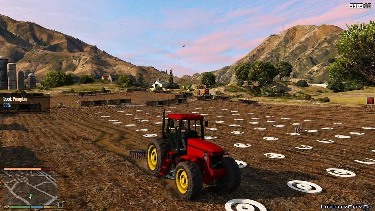 Farming Life Project - Mod 1.1 - симулятор фермера / GTA 5