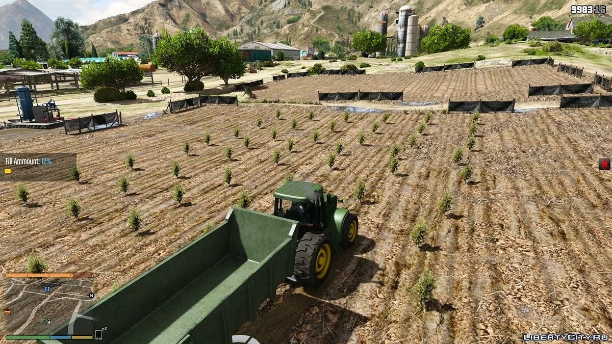 Farming Life Project - Mod 1.1 - симулятор фермера / GTA 5