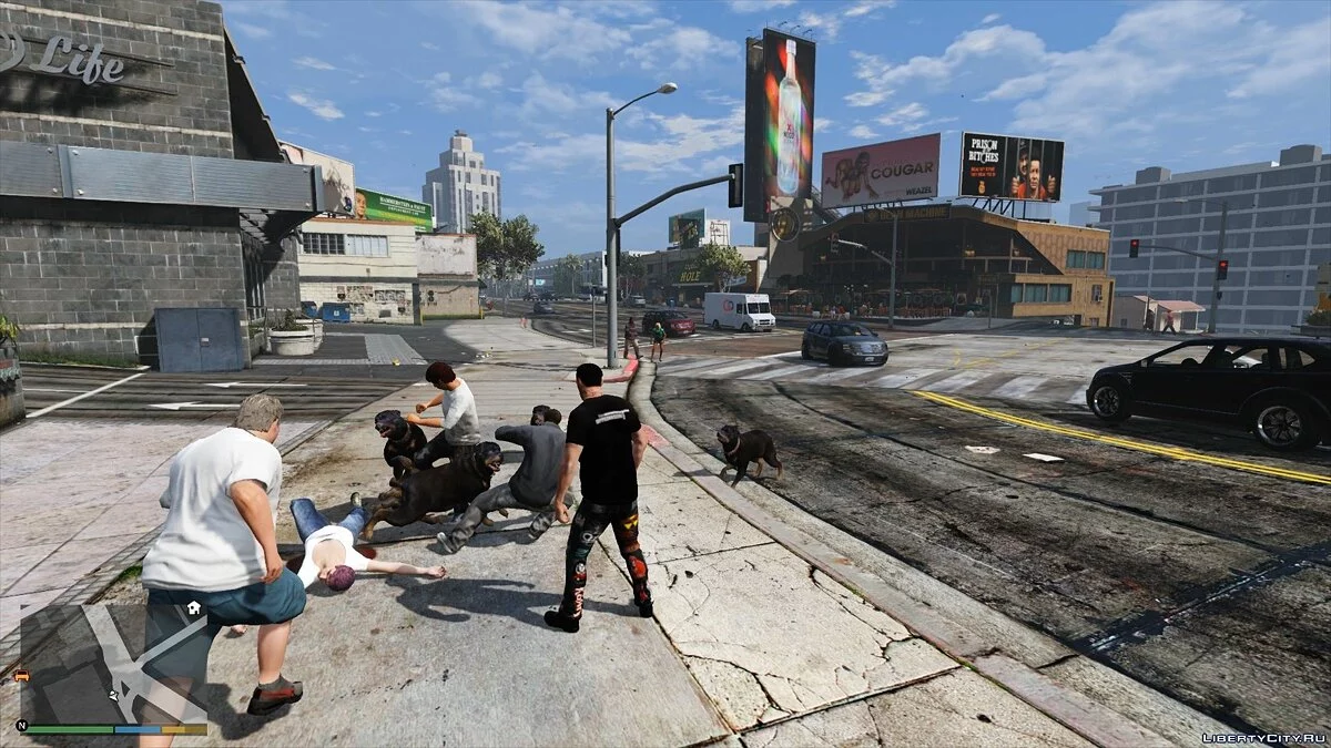 Join Me Peds [ASI] 4.1 - собственная банда / GTA 5