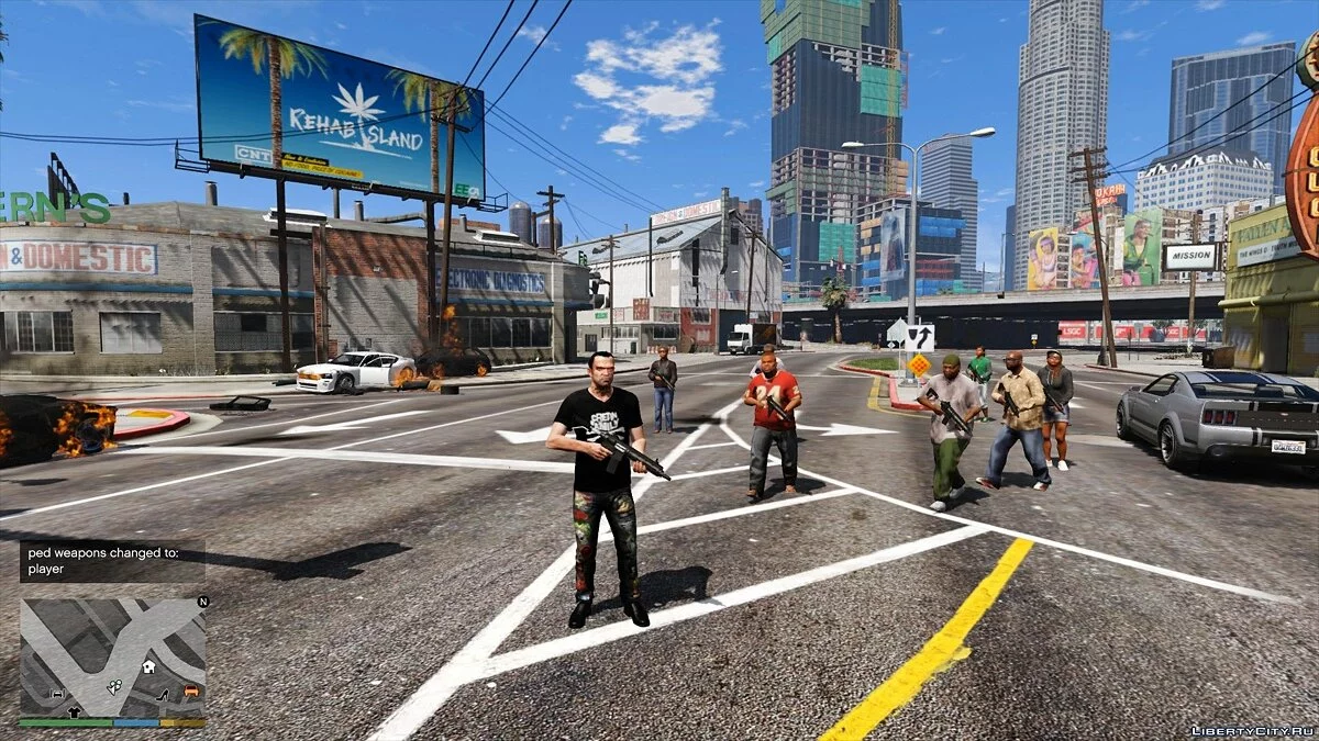 Join Me Peds [ASI] 4.1 - собственная банда / GTA 5