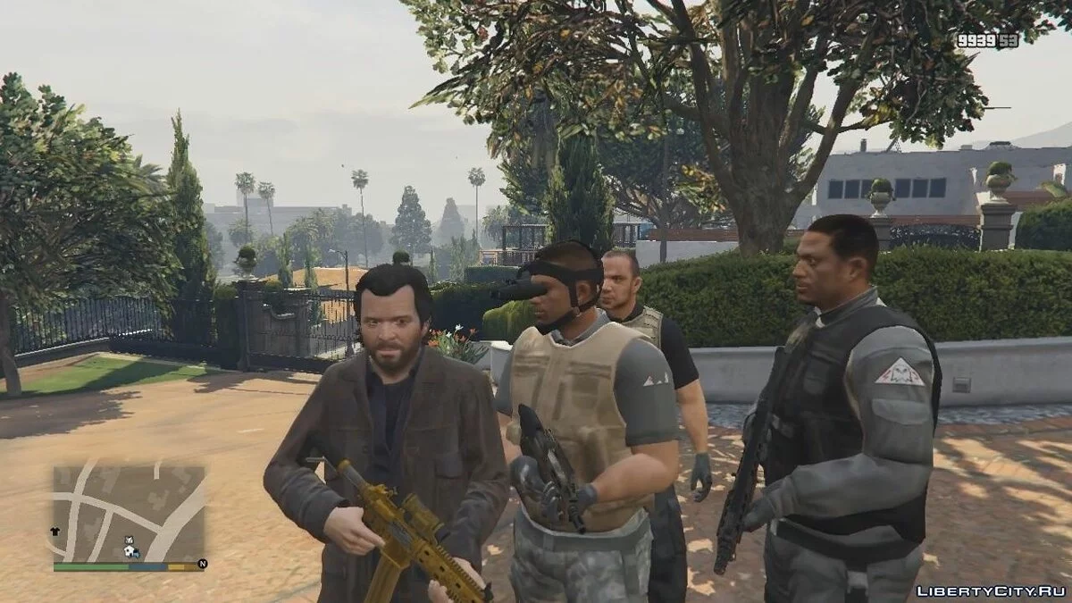 Markos Bodyguard Mod 0.1.0 - Мод на телохранителей / GTA 5