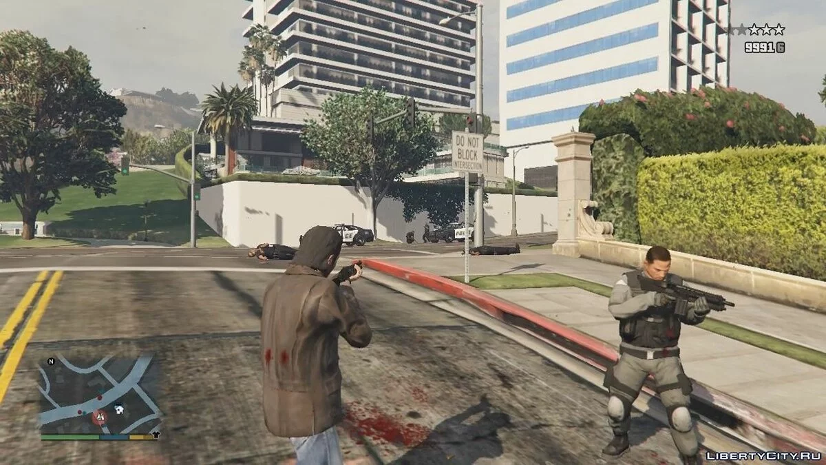 Markos Bodyguard Mod 0.1.0 - Мод на телохранителей / GTA 5