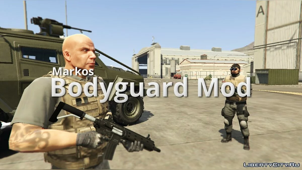 Markos Bodyguard Mod 0.1.0 - Мод на телохранителей / GTA 5