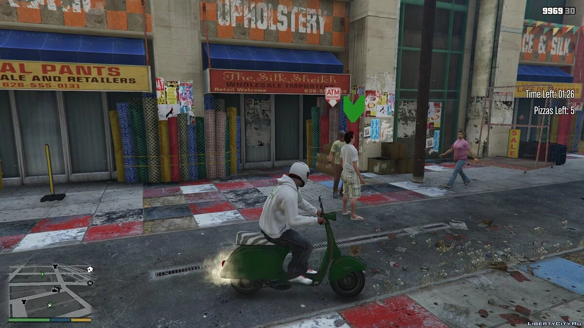 Pizza Delivery Mission 1.1.0 - Доставка пиццы / GTA 5