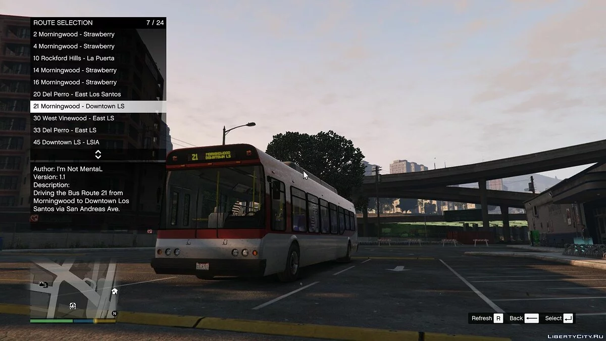 Симулятор водителя автобуса (Bus Simulator V) 1.0 / GTA 5